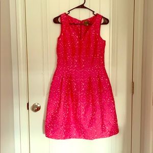 A-Line pretty pink dress